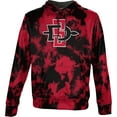 thumbnail image 4 of ProSphere Men's San Diego State University Grunge Pullover Hoodie, 4 of 9