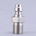 thumbnail image 2 of Plug Male Connector Stainless Steel Thread Valve 0.3In 8Mm High Pressure, 2 of 8