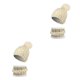 thumbnail image 1 of Qarigey Gorro de invierno Ball Caps Decorativo engrosado Sombrero Bufanda Conjunto Otoño Crochet Punto Estilo Collar Beige Beige 2piezas, 1 of 6