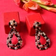 thumbnail image 5 of SOHI Multicoloured Contemporary Drop Earrings, 5 of 5