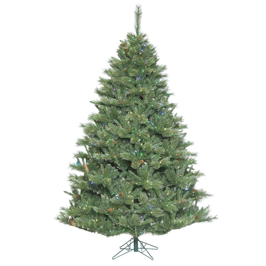 Vickerman 406977 42" Davenport Mixed Pine Tree with 200 Multi Color