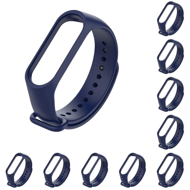 Methold Correa de inteligente de TPU, correa de muñeca para reloj inteligente, accesorios de mantenimiento de pulsera, repuesto para tipo 3 10piezas