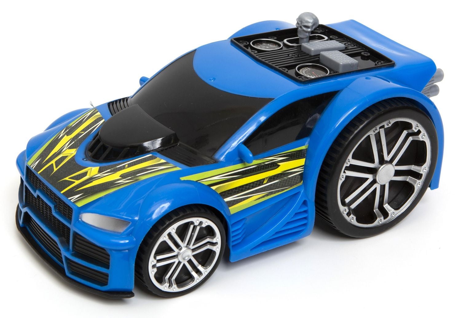 REVVING SUPER RACE CAR - BLUE