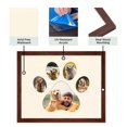 thumbnail image 3 of 11x14 Frame - Paw Print Acid-Free Cream Photo Mat - Pet Memorial Gifts - Paw Print Picture Frame, 3 of 8