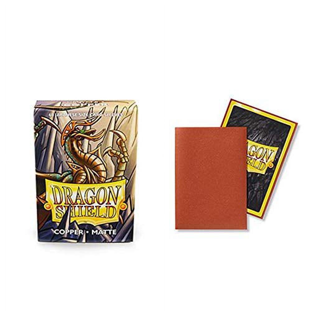 5 Packs Dragon Shield Matte Mini Japanese Copper 60 ct Card Sleeves Value Bundle!