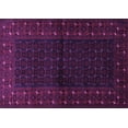 thumbnail image 1 of Ahgly Company Indoor Rectangle Persian Purple Traditional Area Rugs, 2' x 3', 1 of 4