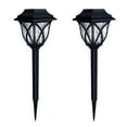 thumbnail image 4 of RKZDSR Solar Garden Lights, LED Outdoor Lights, Stainless Steel Solar Lanterns - 2PC Set with Automatic Dusk to Dawn Feature, Waterproof Design, Ideal for Landscape Decoration, 4 of 10