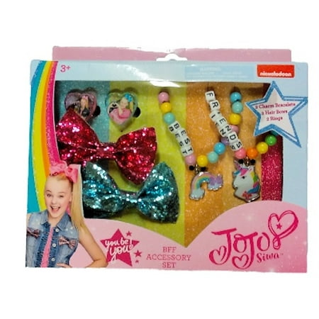 - JoJo Siwa BFF Bracelets and Bows Accessory Set