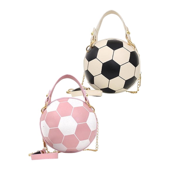 Bolso de Hombro con Forma de Fútbol Bolso de Hombro de PU para El Trabajo