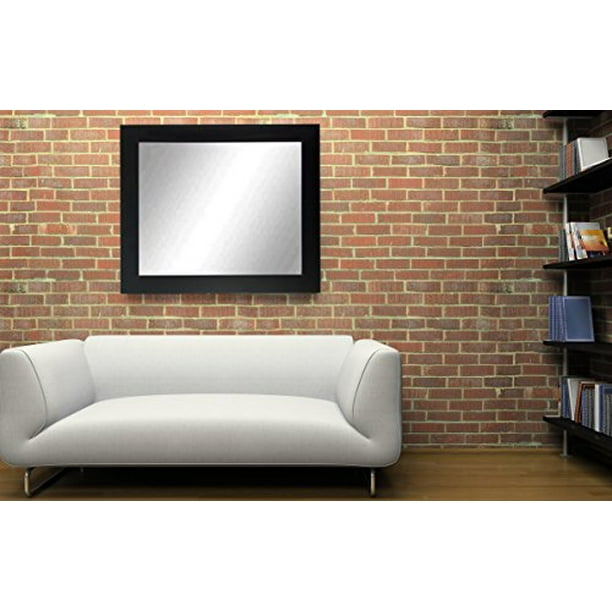 Black Over Sofa Decor Wall Mirror Com Black Over Sofa Decor Wall Mirror, Over Sofa Wall Mirror