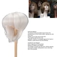 thumbnail image 4 of Doll Short Straight , Soft  Fiber Doll Hair  Doll Toy Making Synthetic Hair  For 18.5 To 21cm Head Circumference, 4 of 8
