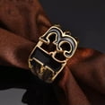 thumbnail image 2 of K-KED Retro Mens Stainless Steel Ring Dragon Claw Number 13 Ring Eagle Claw Biker Ring-13, 2 of 6