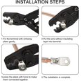 thumbnail image 4 of Tinned Copper Bolt Hole Electrical Lugs Crimp Ring Sc Connector Terminals For Marine Automotive 60 Pieces, 4 of 5