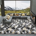 thumbnail image 2 of Alfombra LOCHAS 244x305 cm Ultra Suave y Esponjosa Gris Oro, 2 of 7