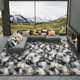 thumbnail image 2 of Alfombra LOCHAS Ultra Suave 122x183 cm Peluda Gris-Dorado, 2 of 7