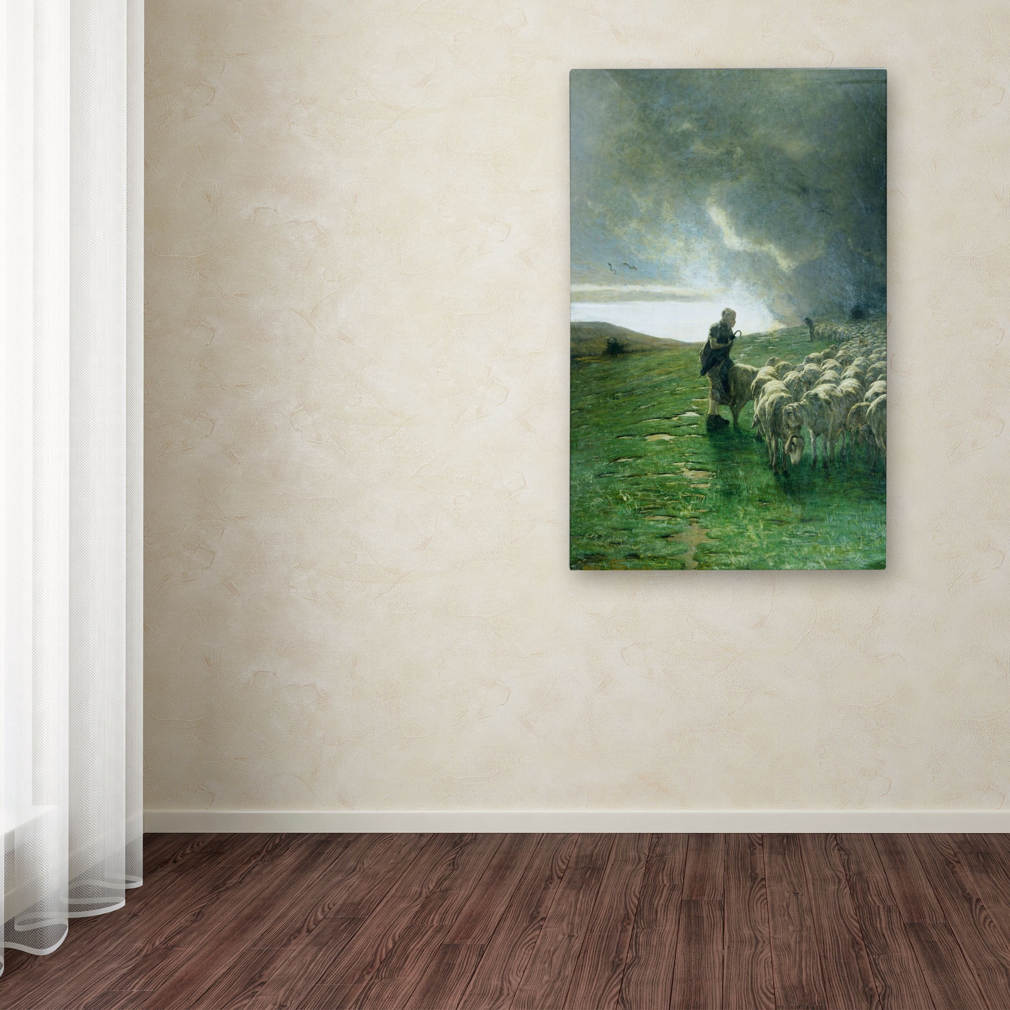 Trademark Fine Art "After Storm" Canvas Art by Giovanni Segantini