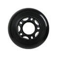 thumbnail image 2 of 64mm 82a Inline Skate Rollerblade Wheels 8-Pack Black/Gray 5-spoke Hub, 2 of 3