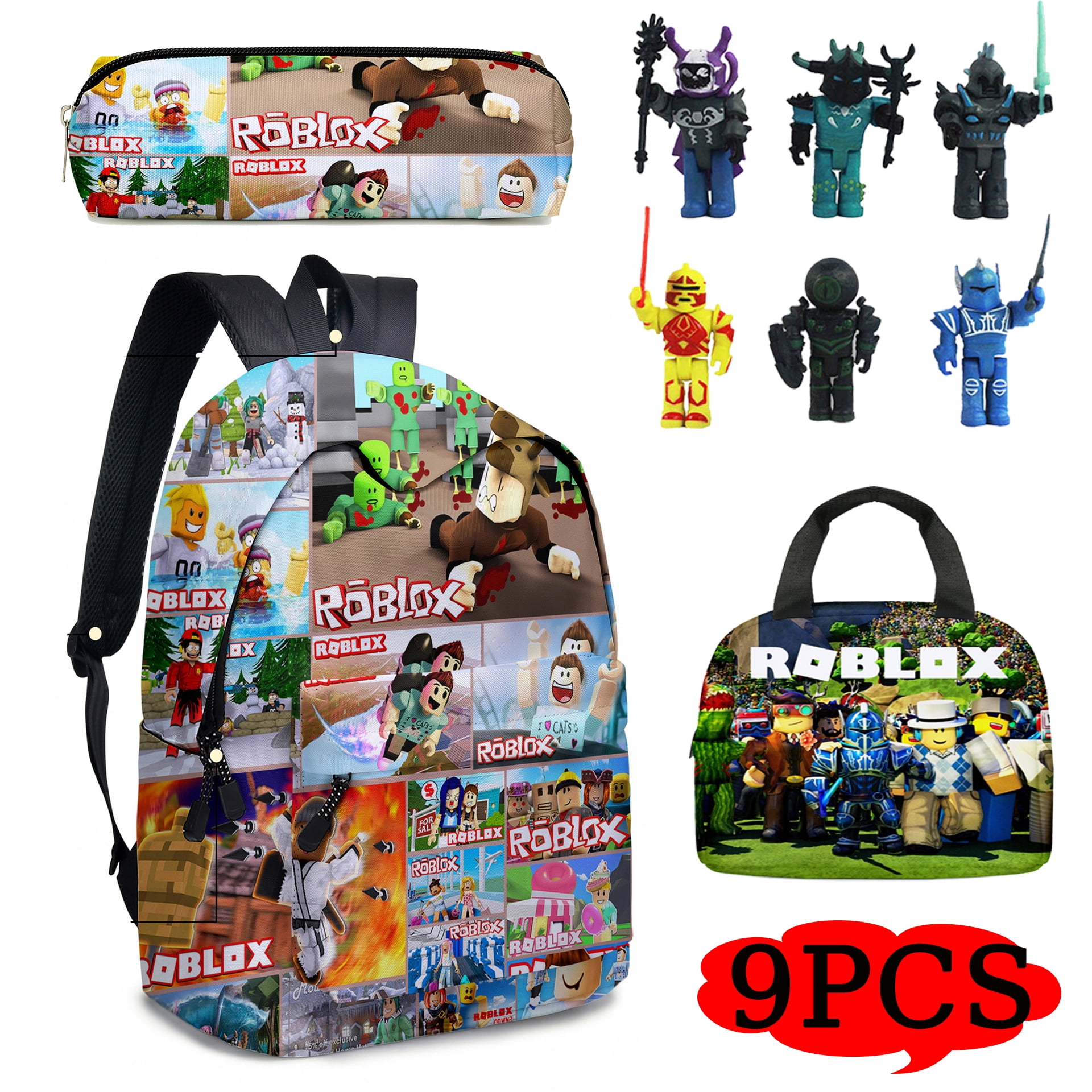 Roblox backpack cheap and lunch box