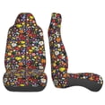 thumbnail image 3 of Sikiie Spring And Summer Flowers Car Seat Protector 2 Pack Car Seat Cushion Mat, Car Seat Covers for SUV, Truck, Van, 3 of 7