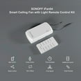 thumbnail image 2 of SONOFF iFan04-L WiFi Ceiling Fan Light Controller, APP Control& Remote Control, Compatible with Alexa & Google Home Assistant, No Hub Required(2.4G WiFi) (1 Pack), 2 of 11