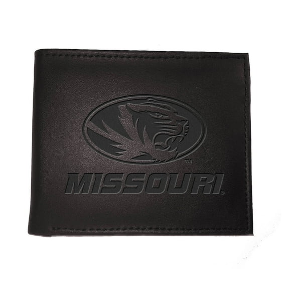 Black Missouri Tigers Hybrid Bi-Fold Wallet