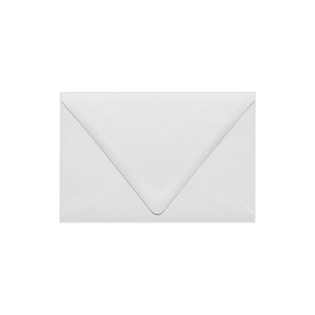 UPC: 0848614002603 | 6 x 9 Booklet Contour Flap Envelopes – White – 100% Recycled (50 Qty.)