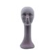 thumbnail image 1 of Cabeza De Maniquí Flocado espuma cabeza molde pelucas gafas sombrero bufanda expositor soporte (gris) Tmvgtek Libre de BPA, 1 of 3