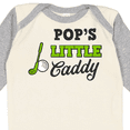thumbnail image 4 of Inktastic Pops Little Caddy with Golf Club and Ball Boys or Girls Long Sleeve Baby Bodysuit, 4 of 5