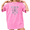 Pink, variant on COZYMY Women's Edgy Skeleton Graphic Vintage Washed T-Shirt Short Sleeve Loose Fit Summer Tee