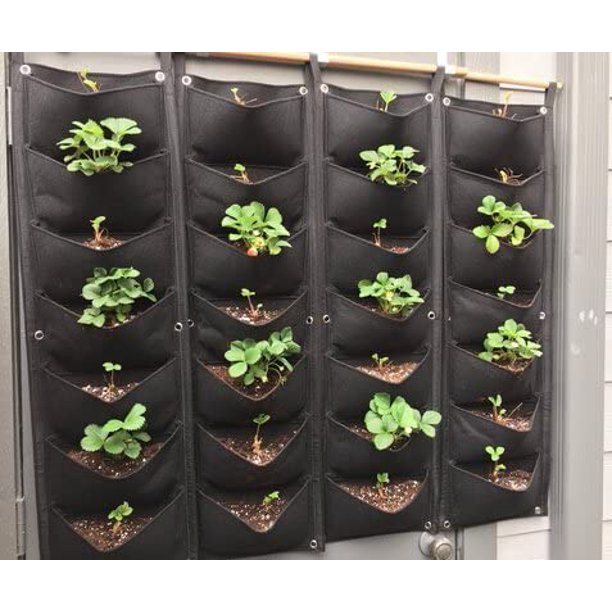 meiwo new upgraded deeper and bigger 7 pocket hanging vertical garden