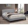 thumbnail image 1 of Grey Fabric Bed w Curved Headboard - Twin, 1 of 1