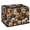 Multicolor 3, variant on ADECORIVY Cute Dollar Sign Fabric Storage Bin with Lid, Foldable Storage Box Decorative Cube Organizer Basket for Closet Shelf Organizing Clothes