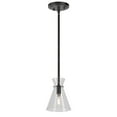 thumbnail image 2 of Forte Lighting 2733-01 Beaker 6" Wide Mini Pendant - Black, 2 of 2