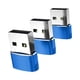 thumbnail image 4 of 3 adaptadores USB 3.1 Tipo-C a USB 2.0 Plug and Play, hembra a macho para transmisión de datos. Azul, 4 of 9