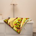 thumbnail image 6 of Taco Blanket Food Throws Funny Gift for Kids Girl Boys Lightweight Fleece Throw Novelty Realistic Super Soft Comfy Gifts for Teens Women Men Flannel Bedding Sheet Blankets for Couch Sofa,60"x50", 6 of 6
