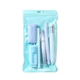 thumbnail image 2 of Colored Studont Stationery Set, Neutral Pen Highlighter Pen Eraser Art Combination, High Aesthetic Value Learning Stationery Box - Blue, 2 of 5