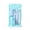 Blue, variant on PPKVUFD 6 Pcs Cute Stationery Set Kawaii Office Supplies Including Ballpoint Pens Pencil Highlighter Correction Tape Eraser