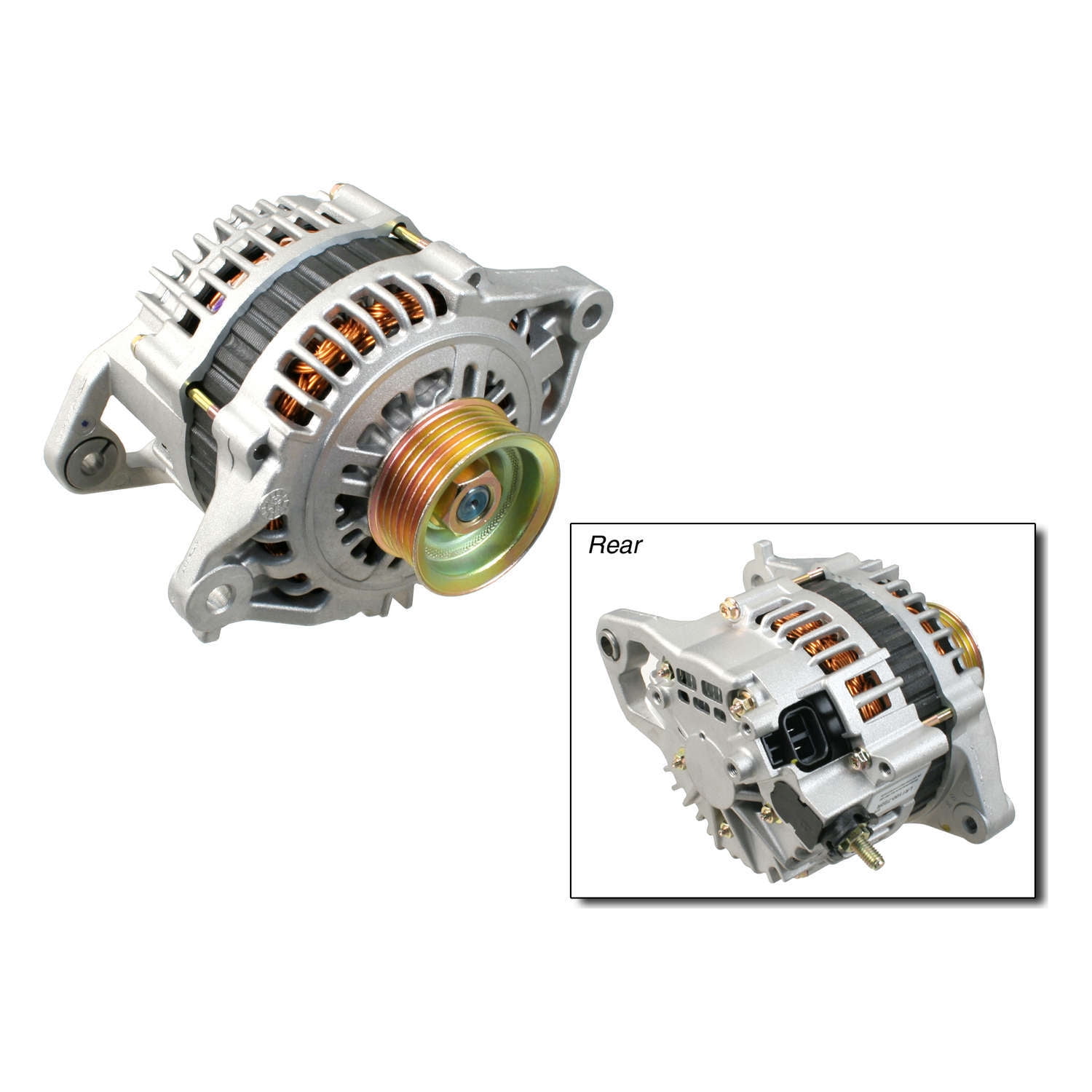 Hitachi OE Replacement Reman Alternator, 100 Amp
