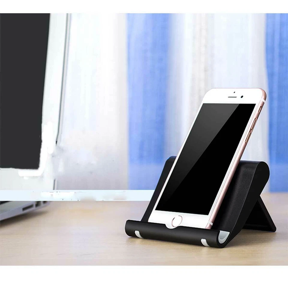 FLINT- Foldable Multi-Angle Cell Phone Desk Stand Tablet Holder Mount Cradle Universal