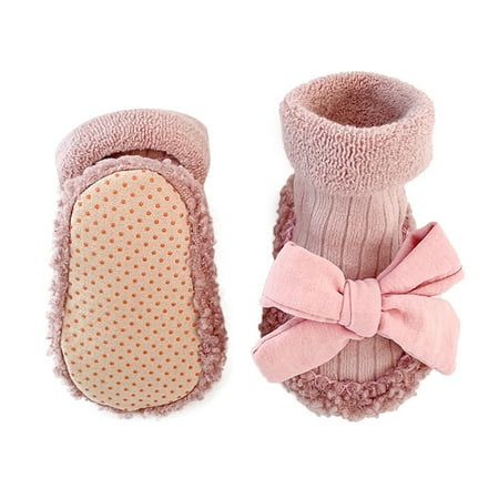 

Youmylove Children Winter Shoes Floor Thickened In Autumn Winter Children Cartoon Dispensing Baby Socks Shoes Baby Footwear