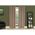 thumbnail image 2 of Curtain Panel 54"W X 95"L Grommet Bedroom Kitchen Thermal Insulation Brown, 2 of 3
