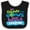 Black and White, variant on Inktastic Daddy Worlds Best Referee Boys or Girls Baby Bib