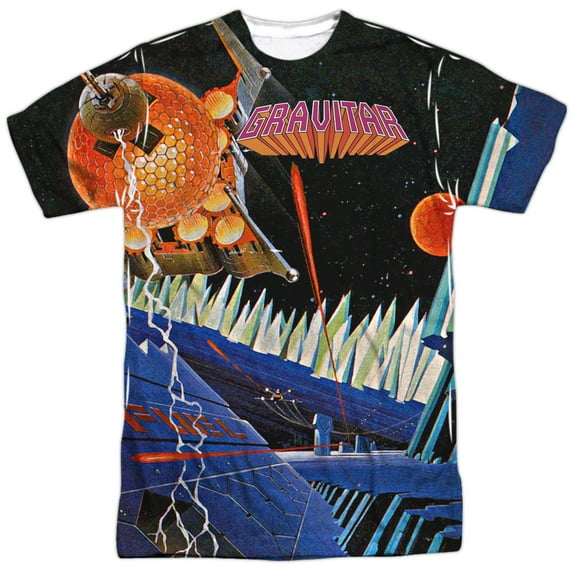 Atari Men's Gravitar Sublimation T-shirt White