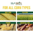 thumbnail image 2 of HyR BRIX Slow-Release 16-7-10 Sweet Corn Fertilizer, 45lb Bag - Corn Food with Calcium & Sulfur - Essential Micronutrients for Big, Uniform Ears & Sweet Flavor, 2 of 7