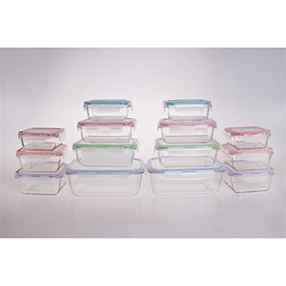 Berkley Jensen 6-Pc. Divided Glass Food Storage Set