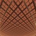 thumbnail image 1 of Ahgly Company Machine Washable Indoor Square Transitional Orange Area Rugs, 7' Square, 1 of 7