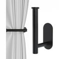 thumbnail image 2 of Adhesive Curtain Holdbacks Curtain Tie Backs Curtain Holdbacks No Drill Curtain Pull Backs Adhesive Curtain Hooks Curtain Holder, 2 of 9