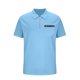 thumbnail image 3 of pstuiky Camisas de manga corta para hombre, Blusa informal de cuello redondo y manga corta con bolsillos y colores contrastantes para hombre camisas casuales para hombre xxxl, 3 of 5