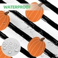 thumbnail image 3 of Fall Shower Curtain, Fall Pumpkin Shower Curtains for Bathroom, Autumn Thanksgiving Day Harvest Decor Waterproof Fabric with Hooks 72x72 Inch, 3 of 6
