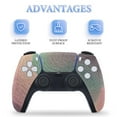 thumbnail image 3 of Soft Pastel Waves Console Skin Bundle for PS5 Pro Slim Disc & Digital / PS4 – Full Wrap + Dual Controller Flair, 3 of 5